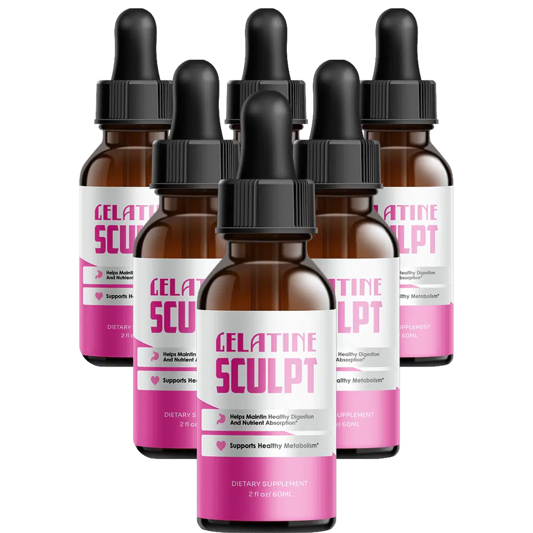 Gelatine Sculpt 6 Bottles